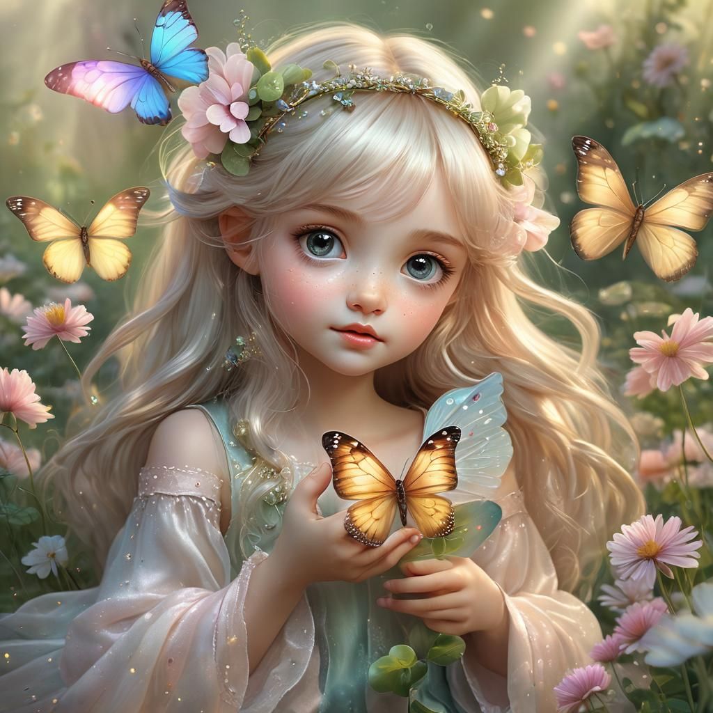Cute fairy.