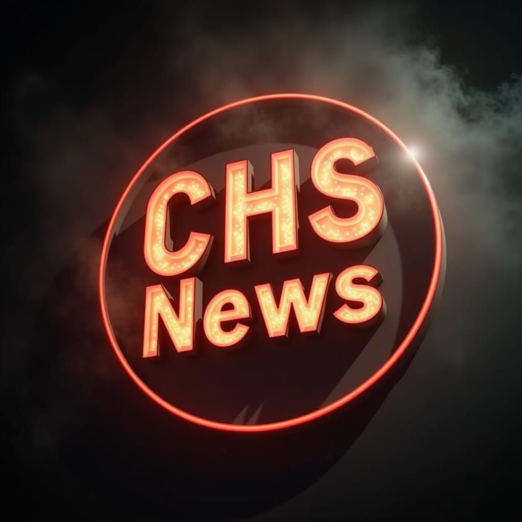 Retro News Logo in Film Noir Style