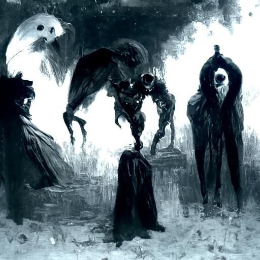 Ethereal Horror: Phantom, Ghost, Demon