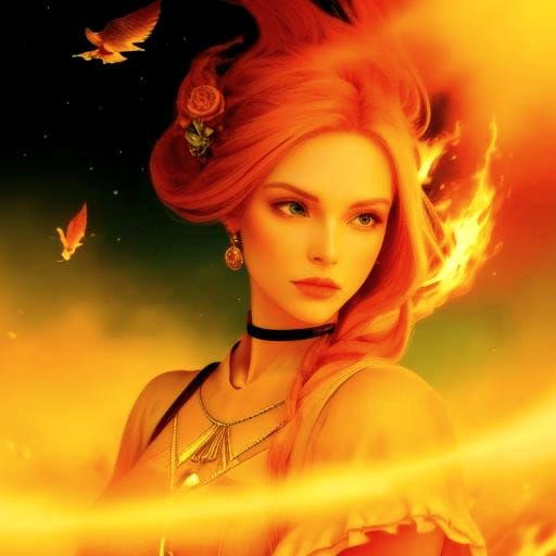 Captivating Display of Fire