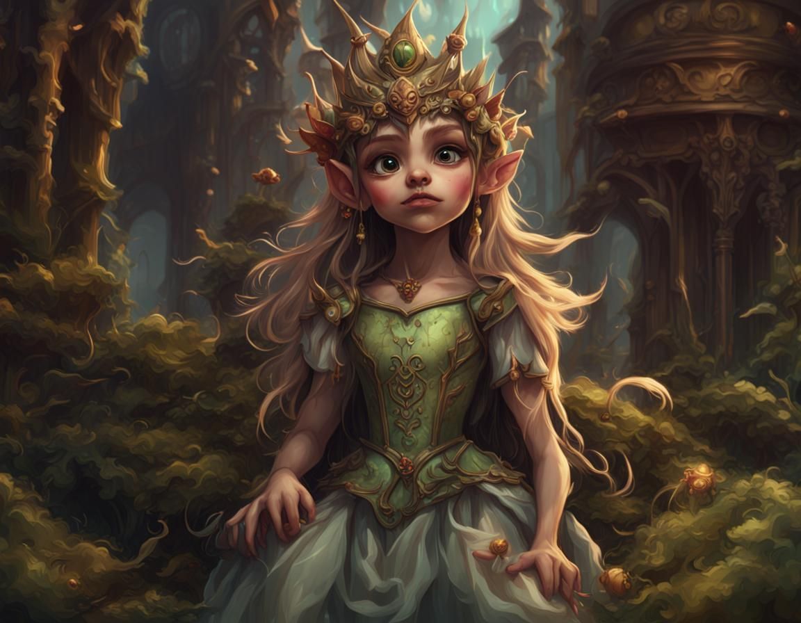 Goblin Princess: Epic Cinematic Digital Matte Painting