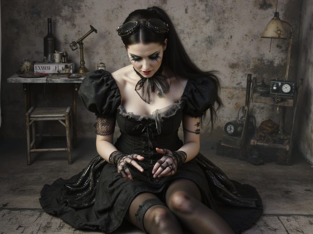 Mysterious Victorian Lady Unveils Dark Secrets