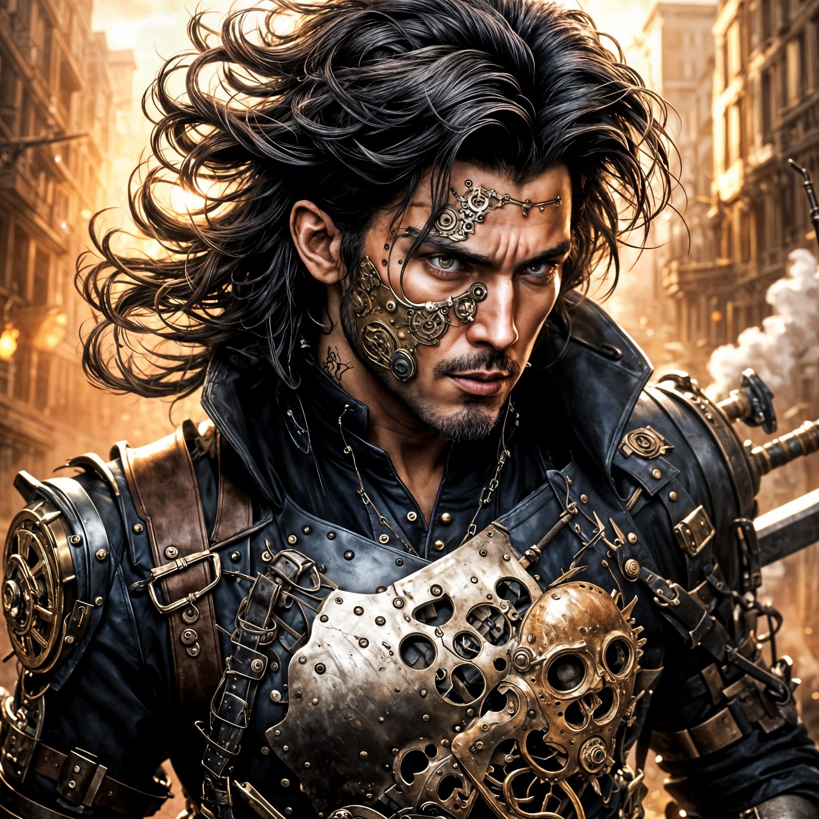 Steam Punk Warrior Unleashed