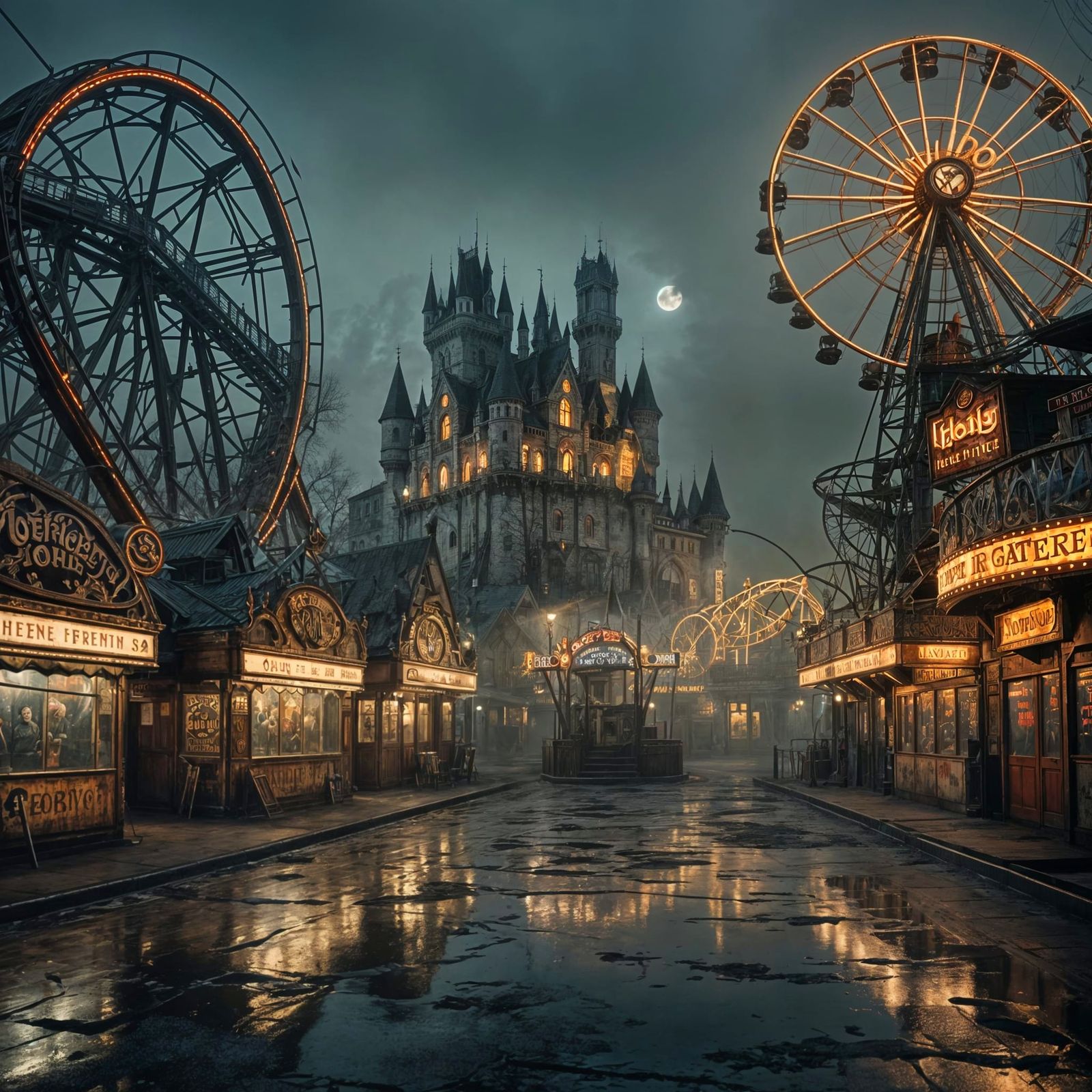 Horror Themed Amusement Park