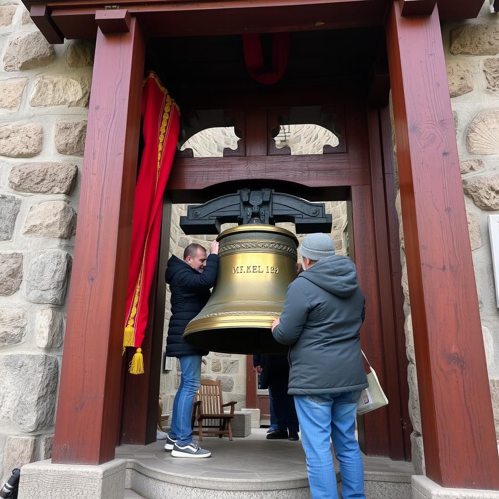 Illustration of a Ringing Bell