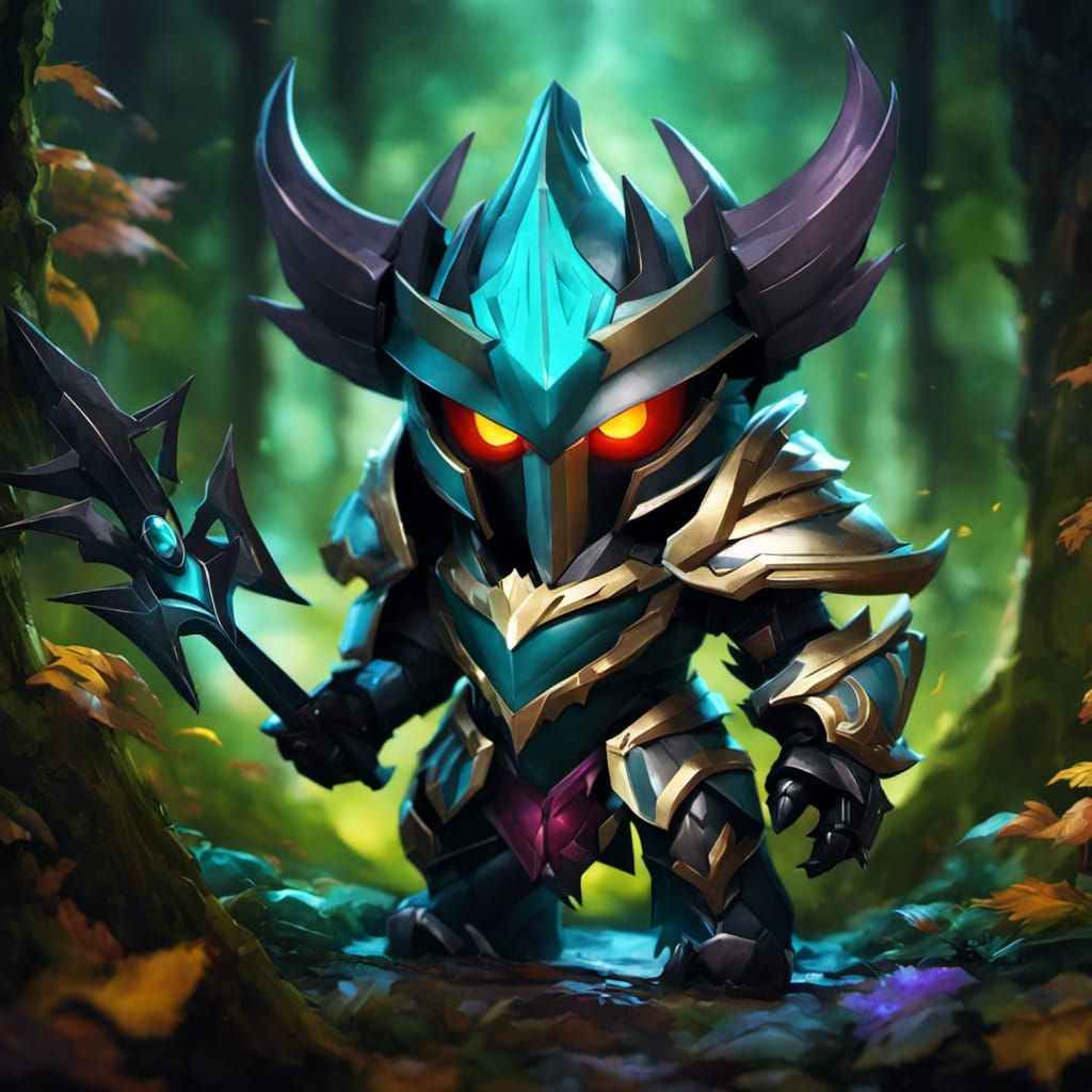 Chibi Mordekaiser in League of Legends
