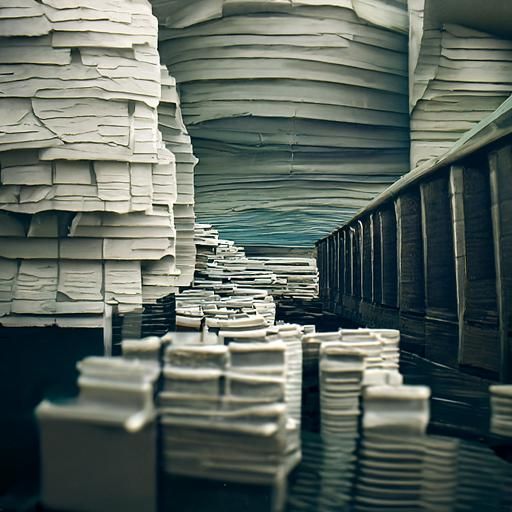 Paper Harbor: 50's Polaroid Style, 3D Shading