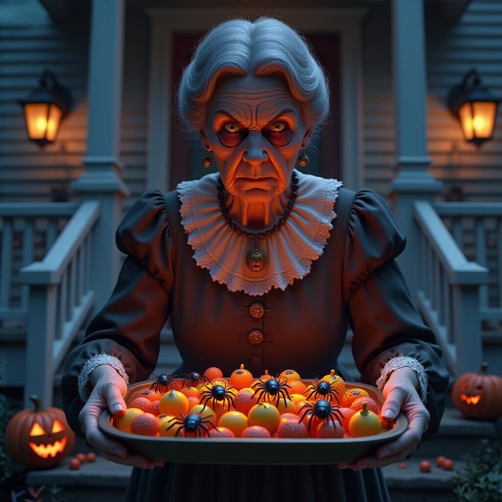 Stern Halloween Host Offers Creepy Insect Candies