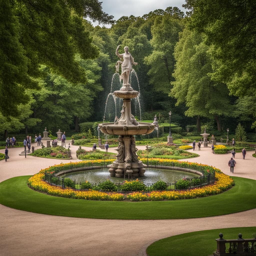 Let's meet at the fountain