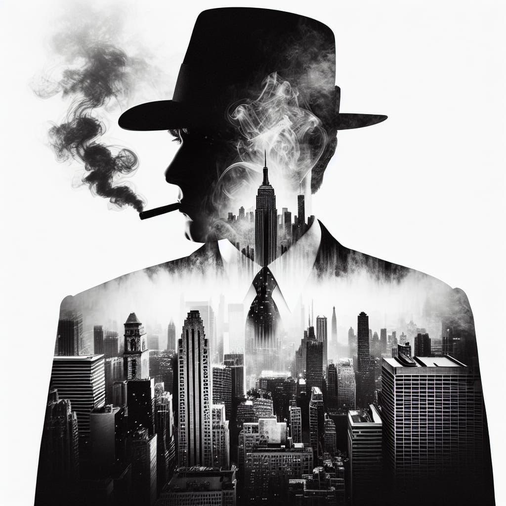 Monochrome Noir: Gangster and 1945 New York