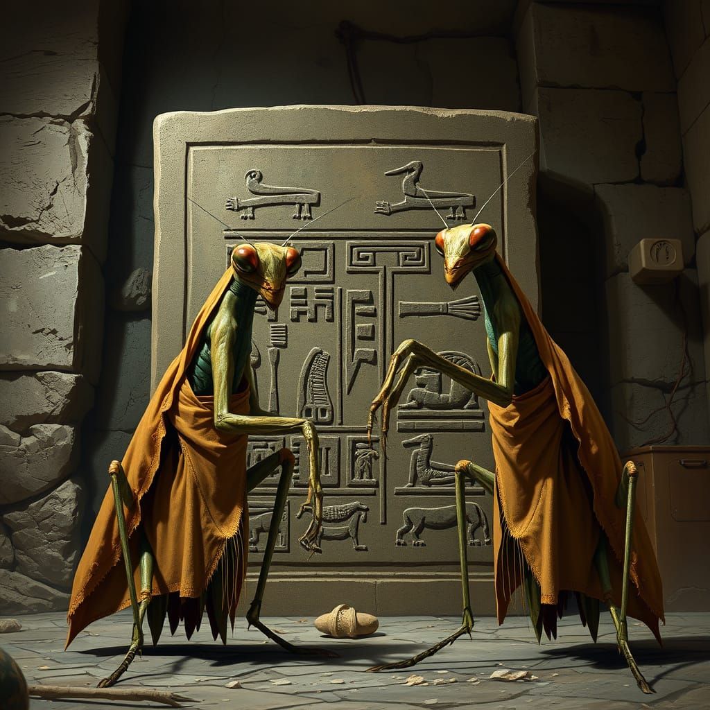 Offering to the ancestors