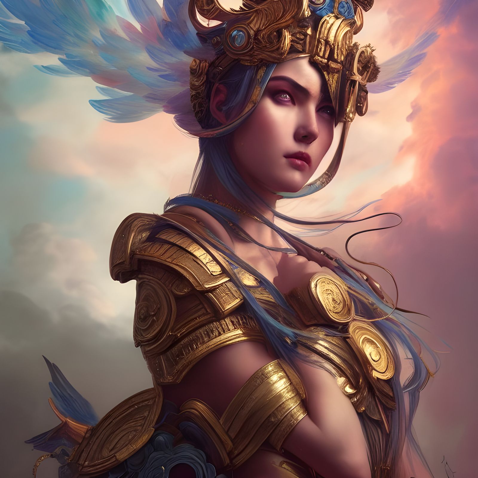Athena,  goddess of War