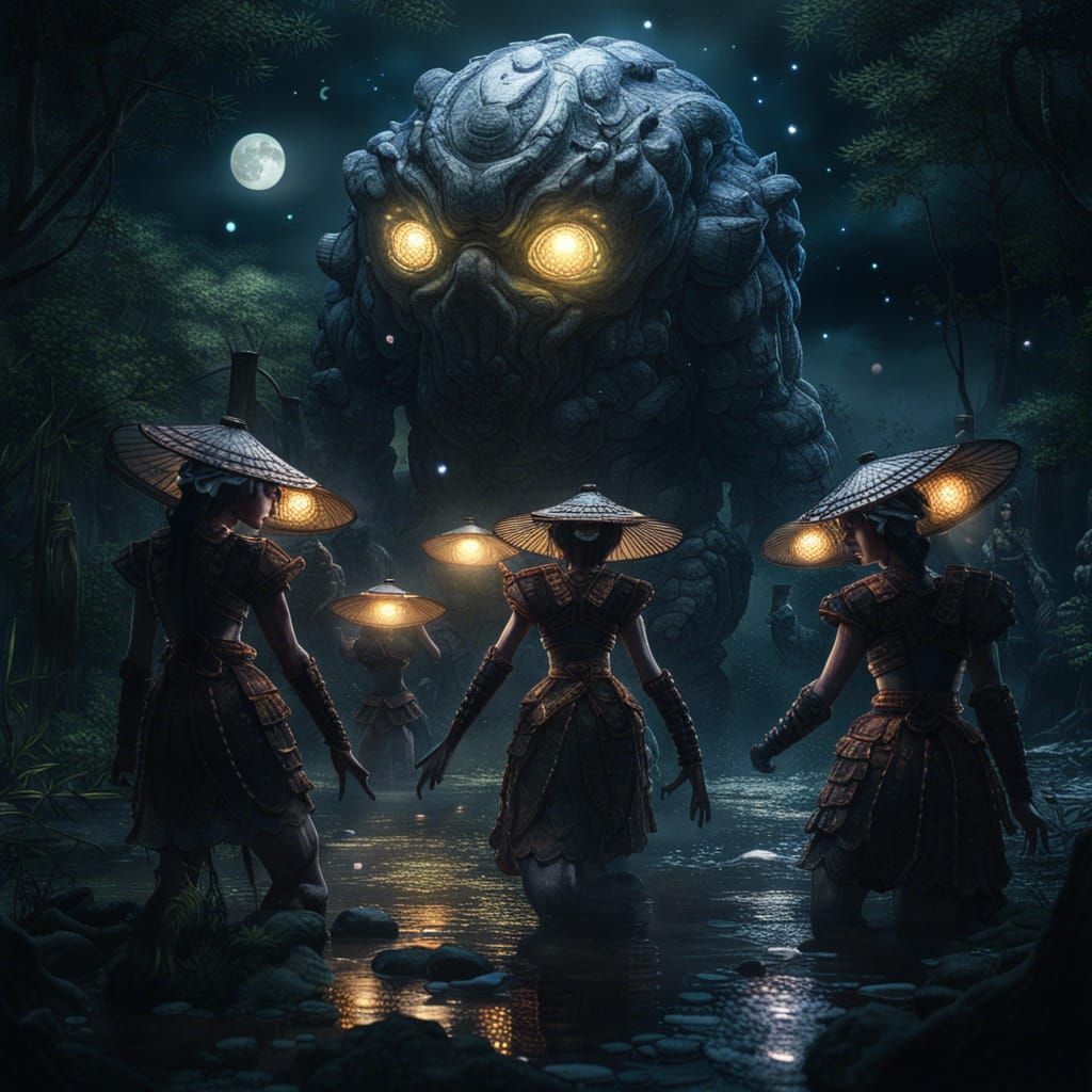 Epic Battle: Stone Golem vs Maiko Swamp Queens