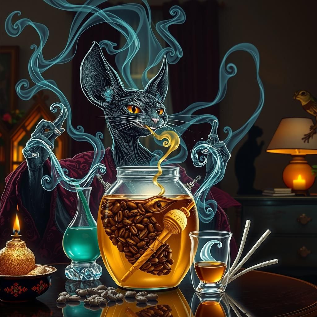 Dark Fantasy: Voodoo Coffee Ritual