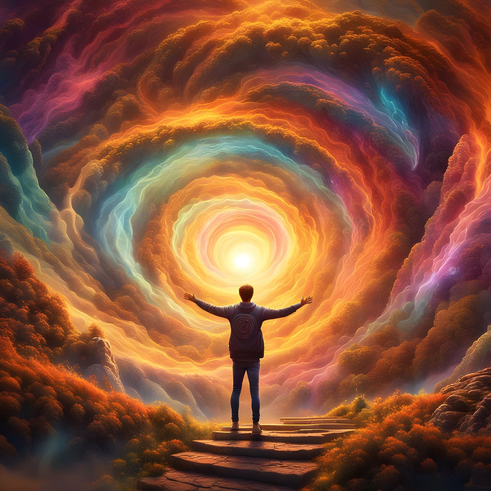 Emotional Digital Painting: Love and Hope