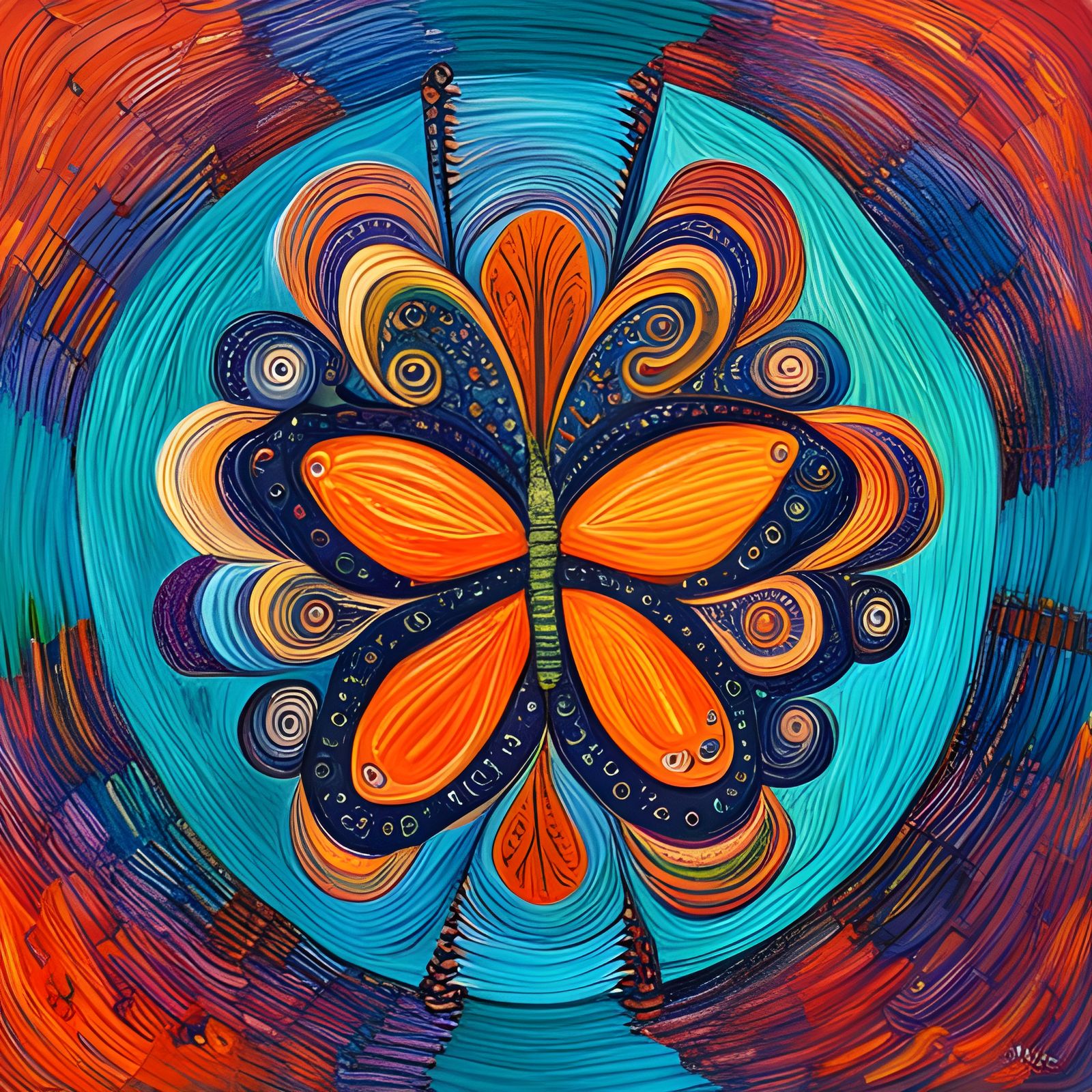 Butterfly Mandala