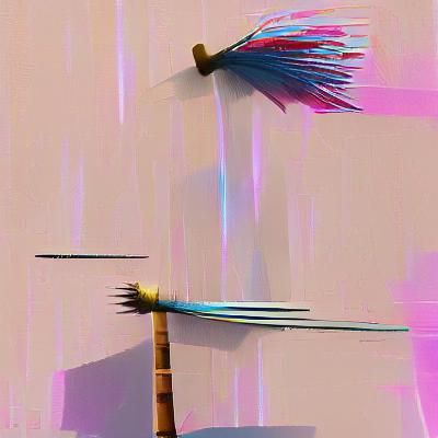 Simple Spear Ready for Hunting