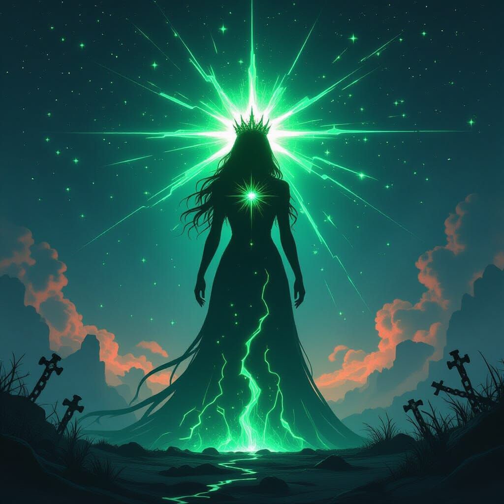 Woman of Starlight: Neon Fire to Cosmic Dust