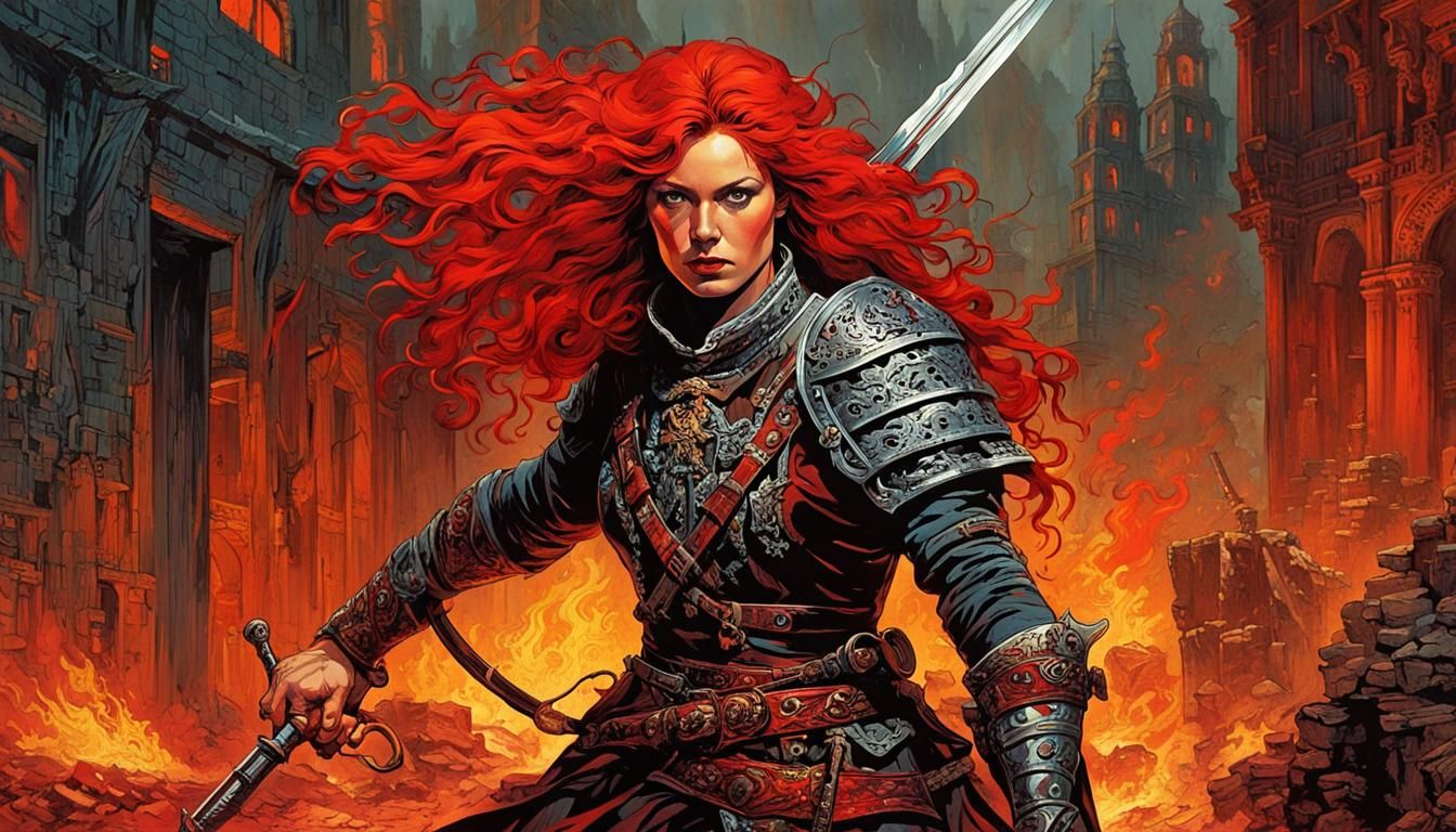 RED SONYA of ROGATINO, Robert E. Howard's Polish-Ukranian Freedom Fighter in 1920's High Adventure. Tonight's Episode In...