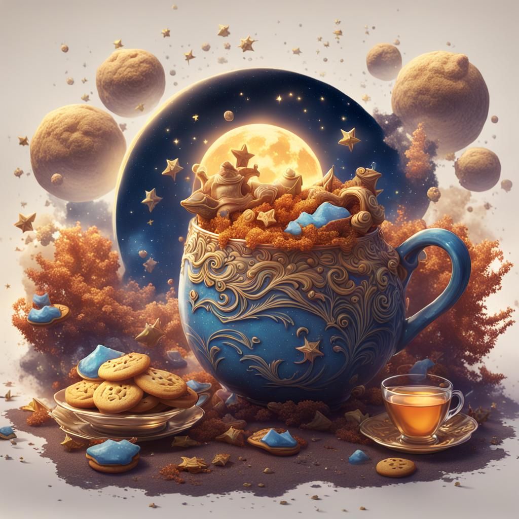 Stardust Tea: Celestial Blend Ignites Wonder