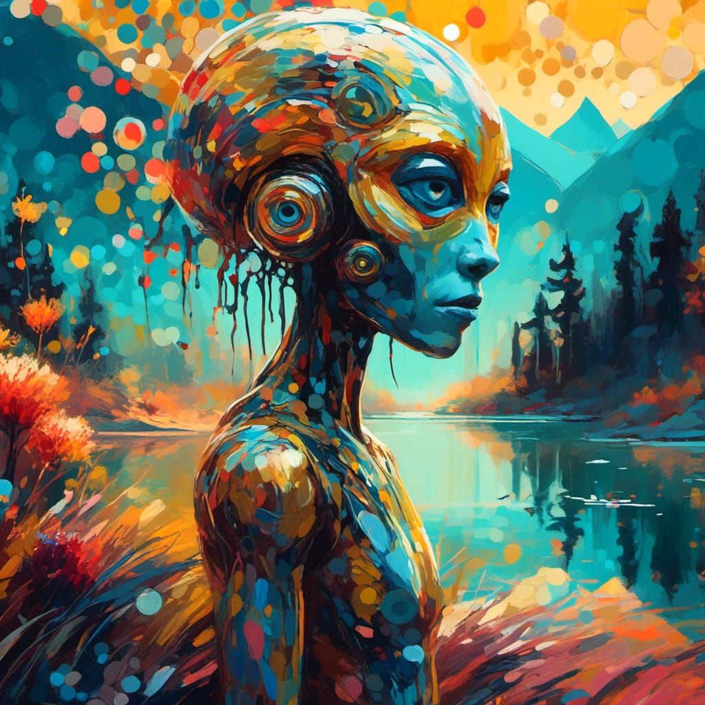 Lakeside alien