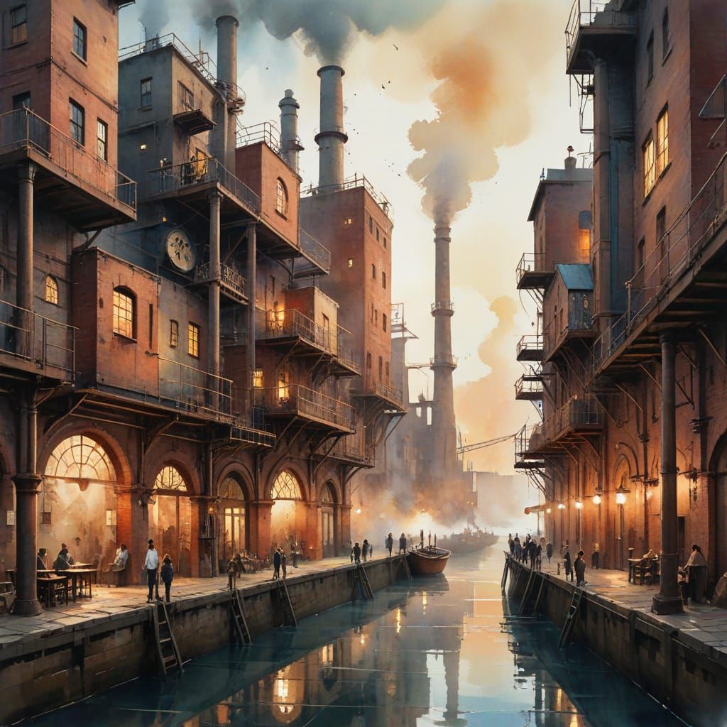 Steampunk Warehouse Harmony