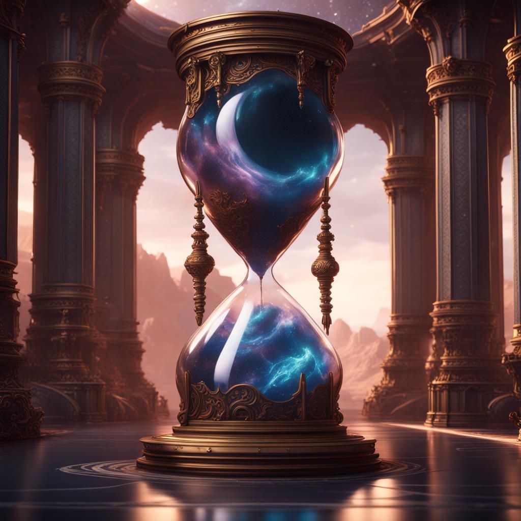 Space Hourglass: Detailed Matte Painting in Unreal Engine