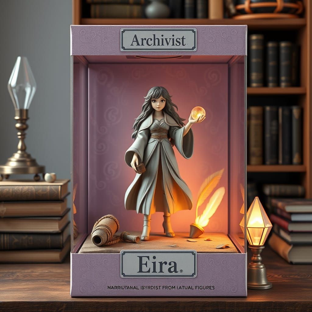 Collectible Figurine in Premium Studio Rendering