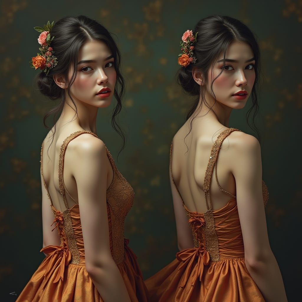 Stunning Hyper-Realistic Portraits of a Beautiful Young Woma...