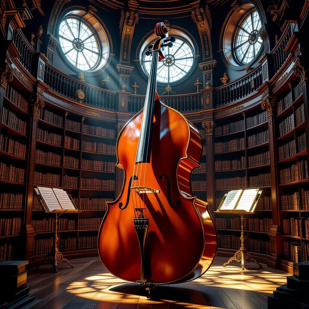 Celestial Music Library in Giant Cello