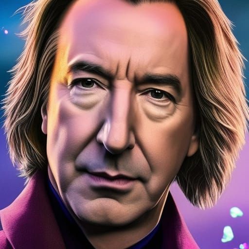Alan Rickman, our beloved Professor Snape