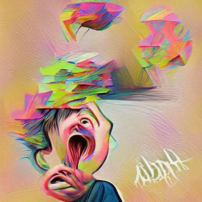 ADHD Abstract Concept