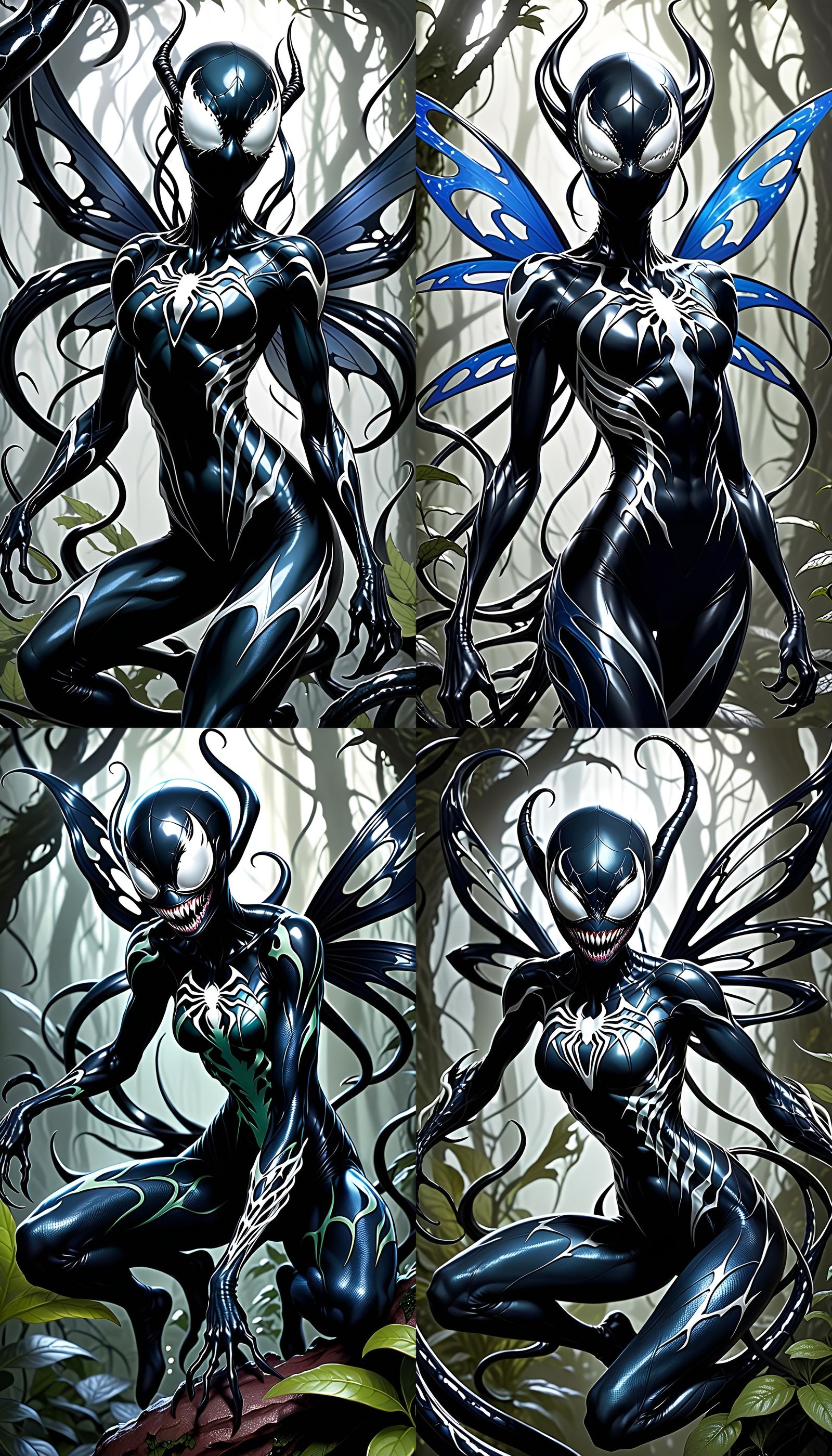 Venom Symbiote Fairy Fusion