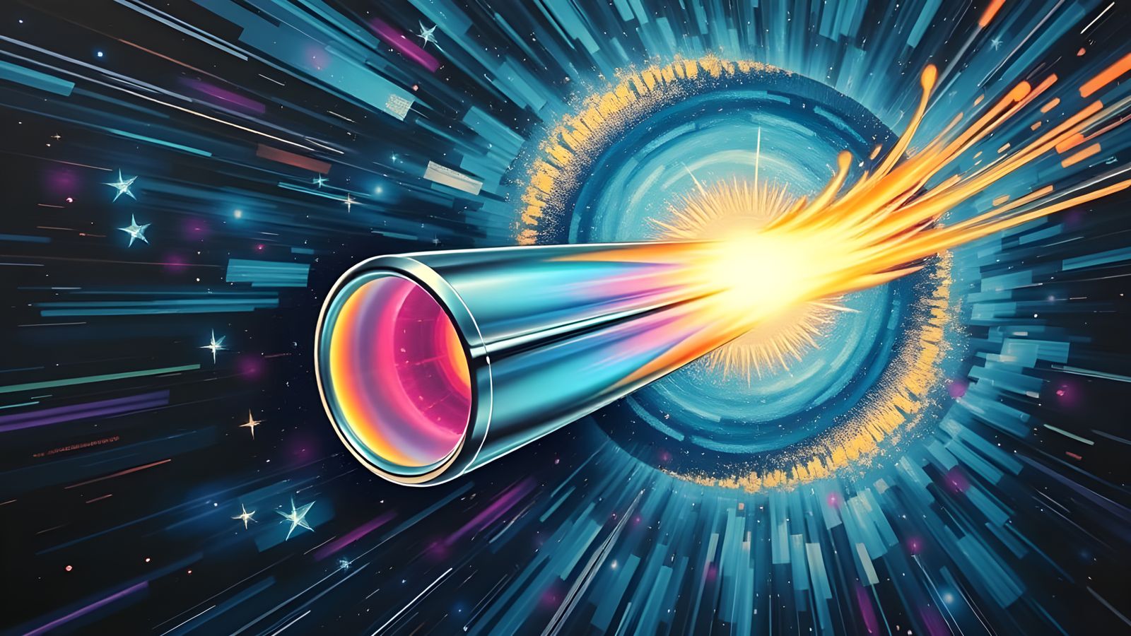 Incredible Iridescent Spinning Vortex in Vivid Widebrush Oil...