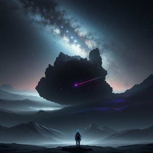 Stellar Abyss in 8k Anime Style