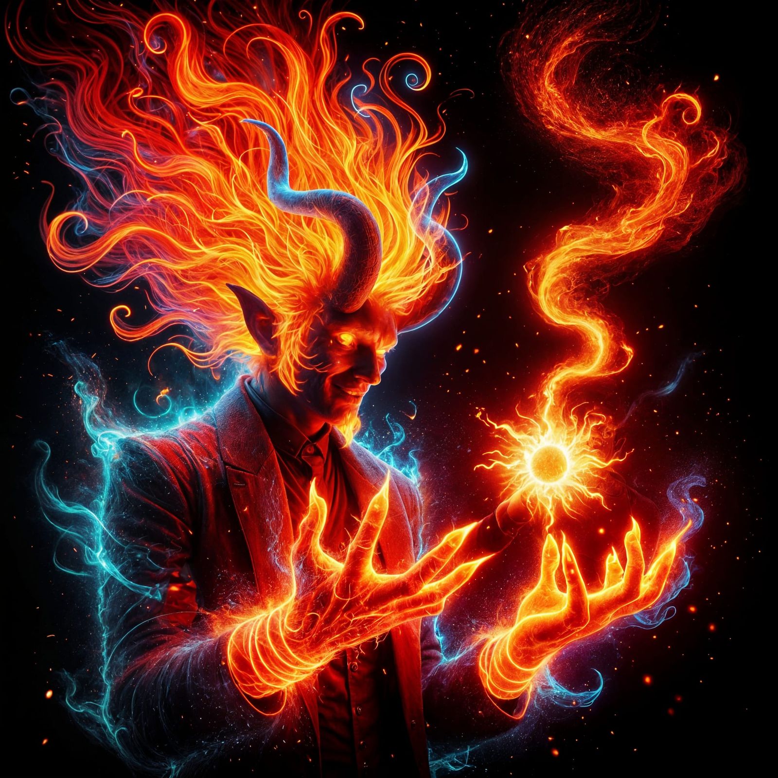 Infrit in human form (final evolution)