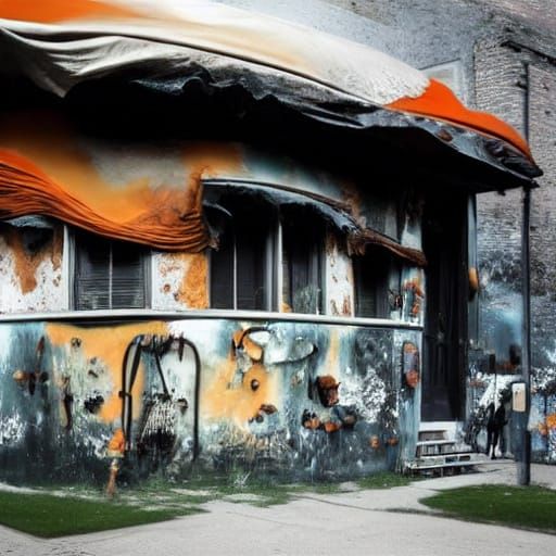 Moody, High-Fashion Surrealism in Vibrant Triadic Hues