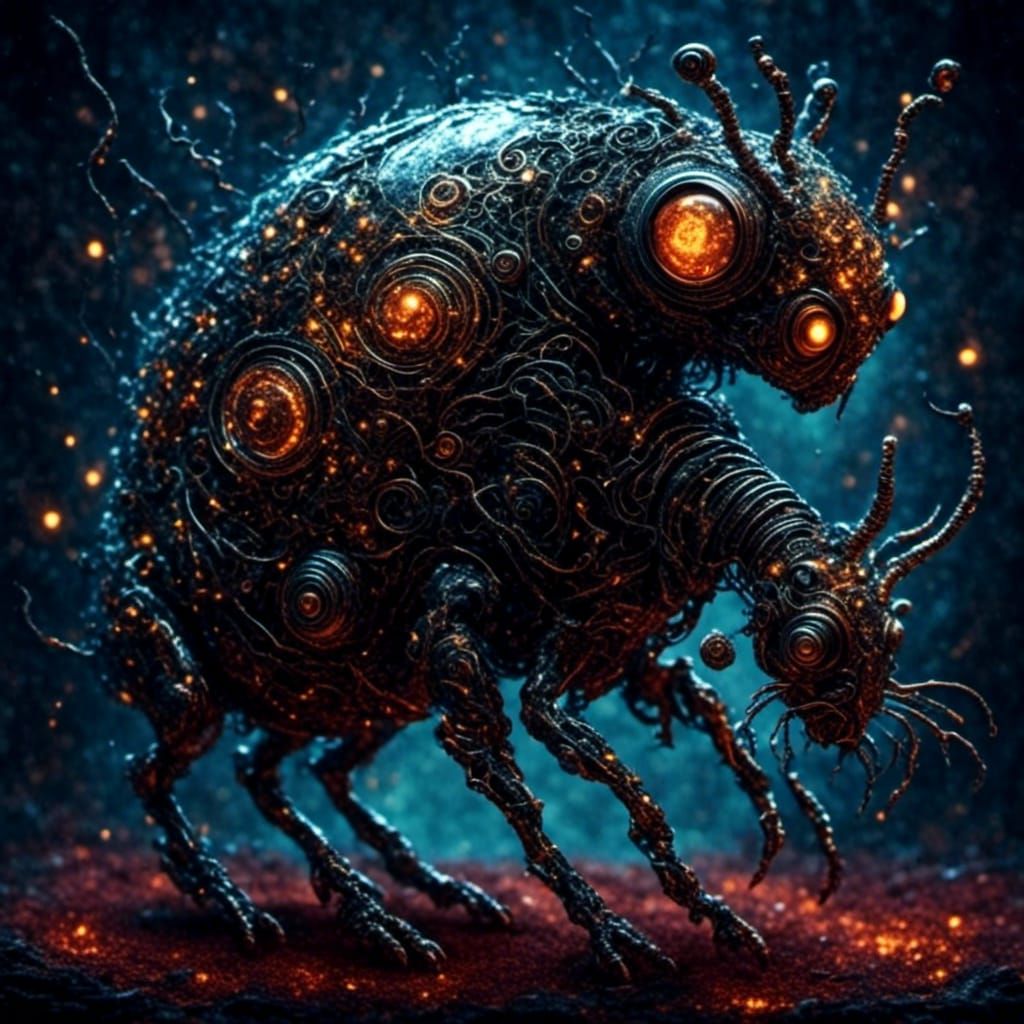 Small Bull Calf Generated by AI