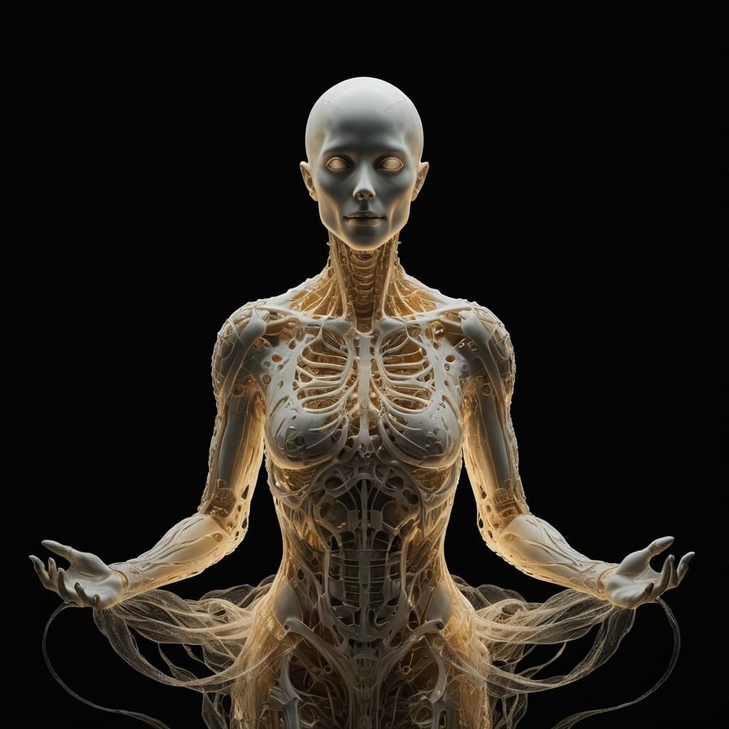 Hallucinating Ghost Spirits Perform a Space Ritual