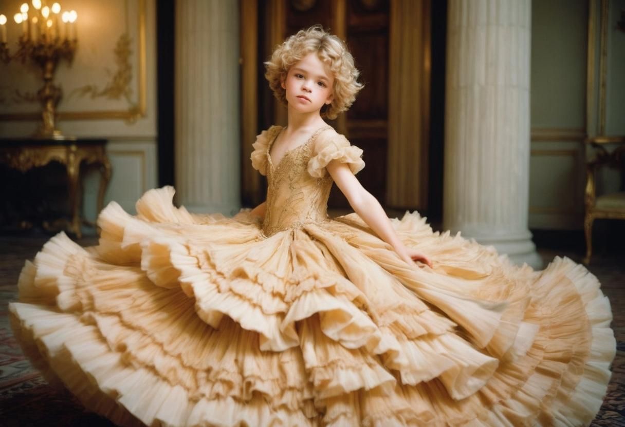 Some boys dream of being a princess...