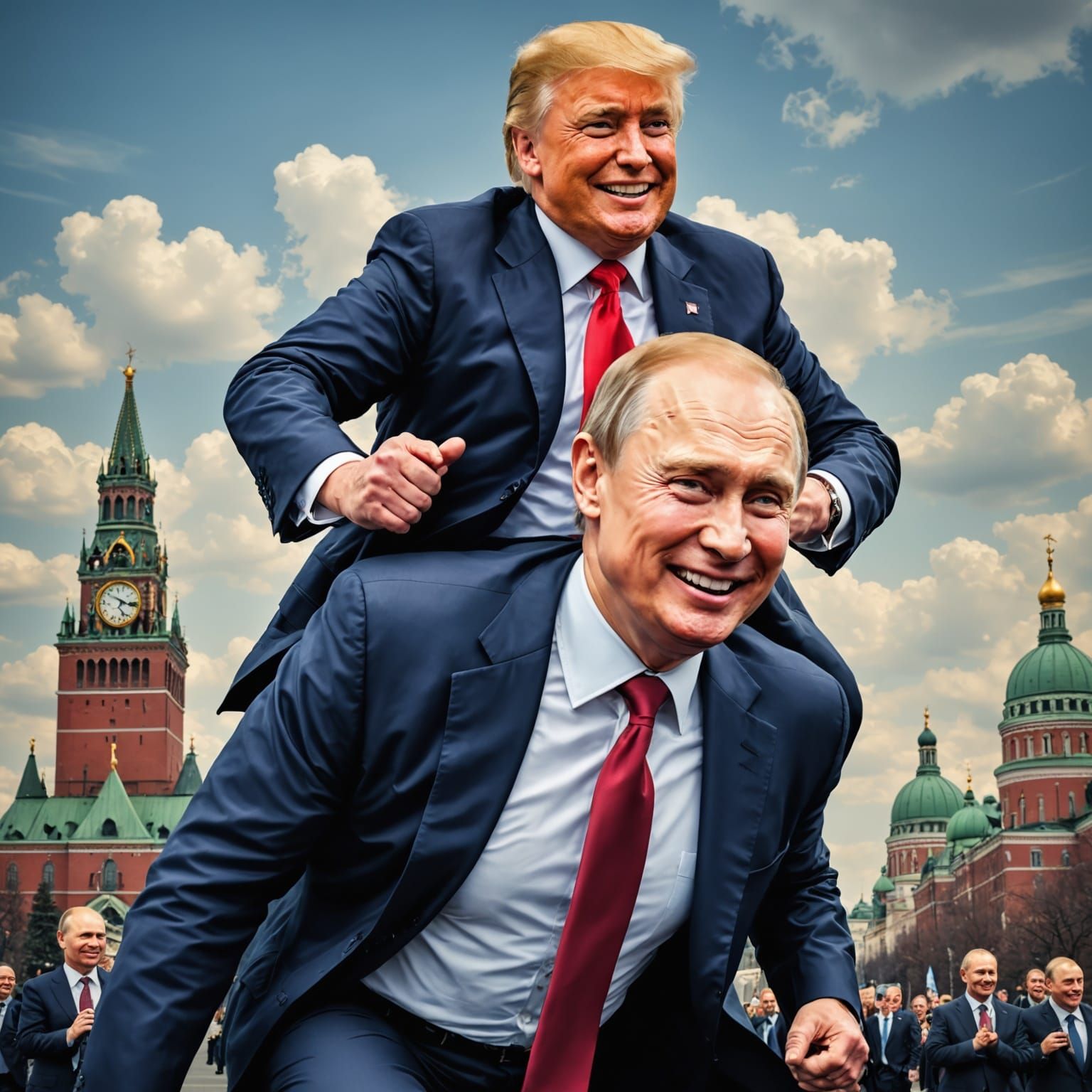 Donald Trump and Vladimir Putin in a Surprising Partnership