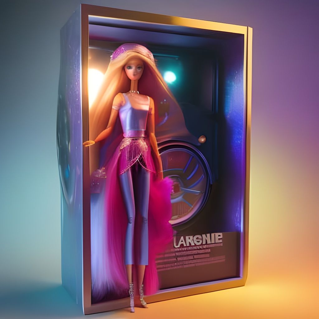 A Real Barbie Inside Her Box