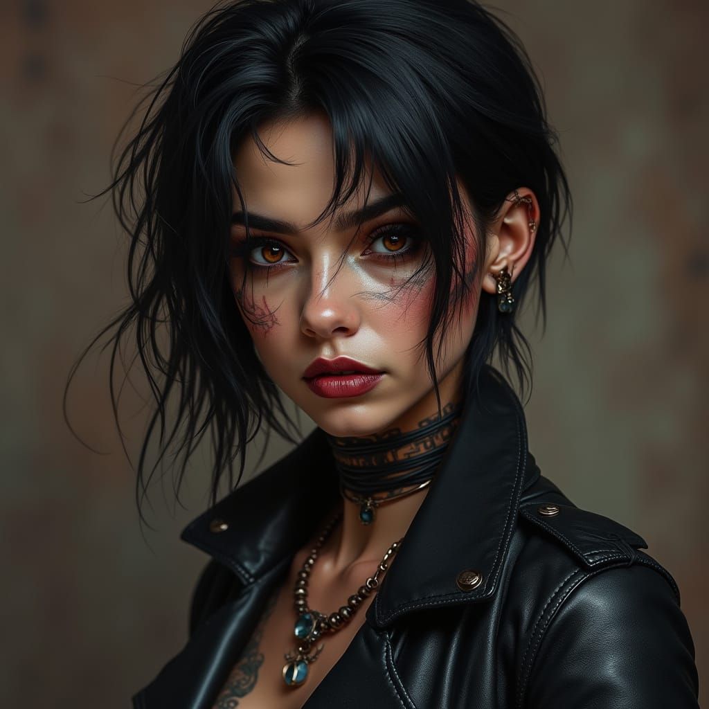 Butch Vampire Shark Hybrid in Mobster Chic