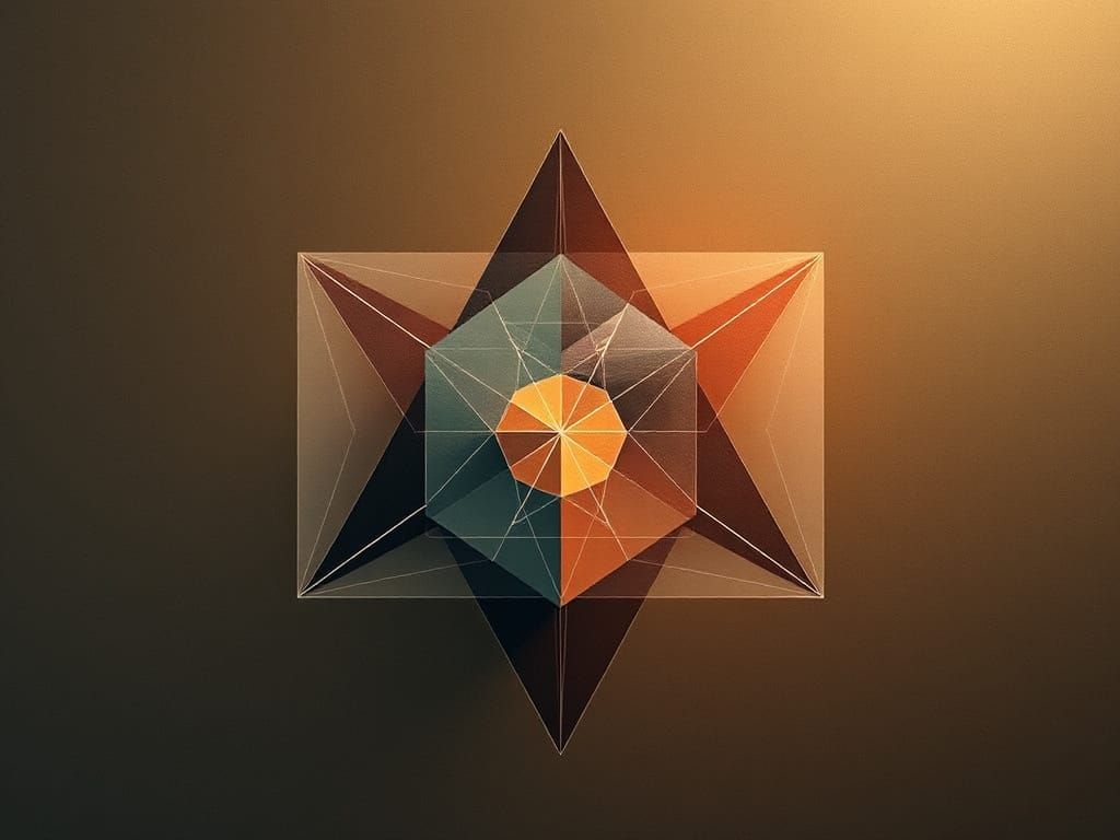 Abstract liminal geometry 1