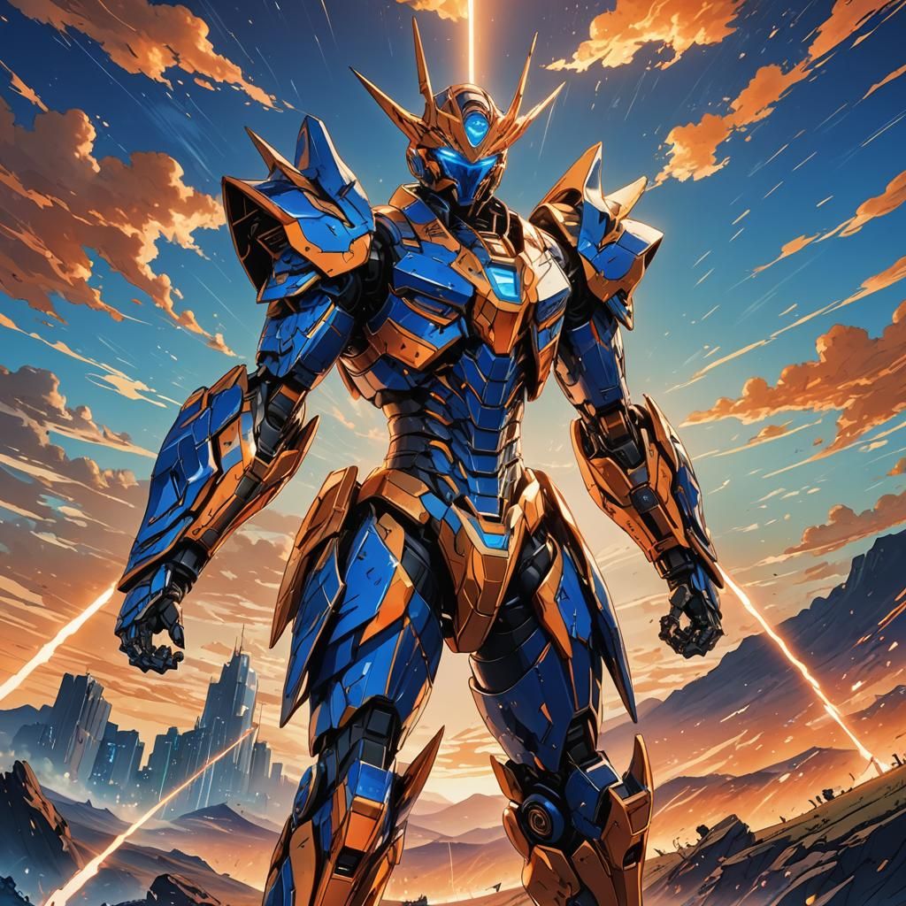 Koraidon in Vast Landscape: Anime Art Style