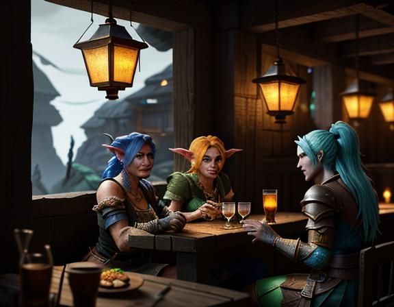 Goblins in Tavern: 3D Game Cinematic