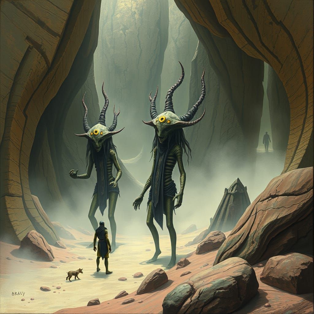 Pre-Adamic Beings in Surreal Civilization