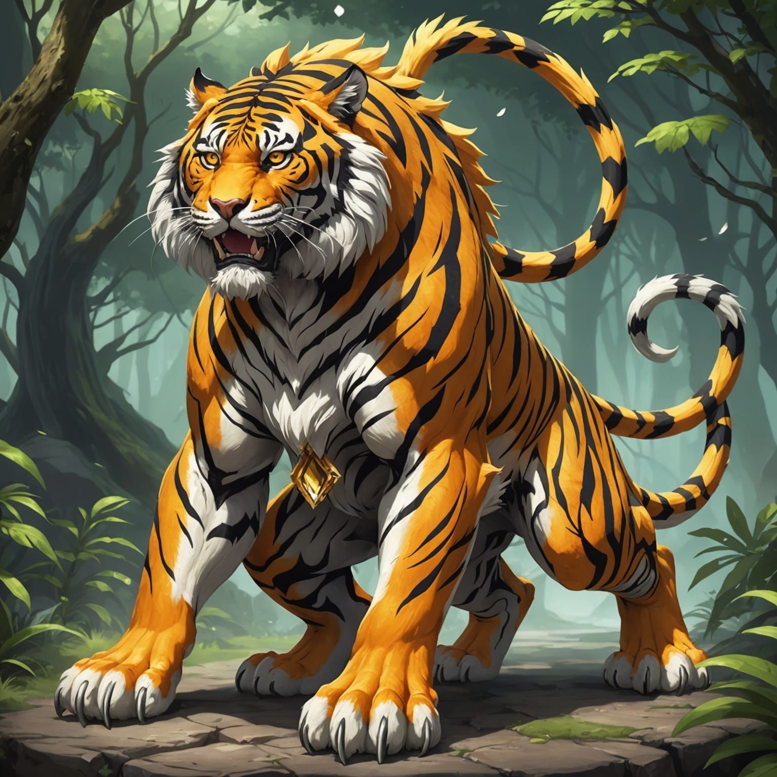 Legendary Fusion Beast Tiger