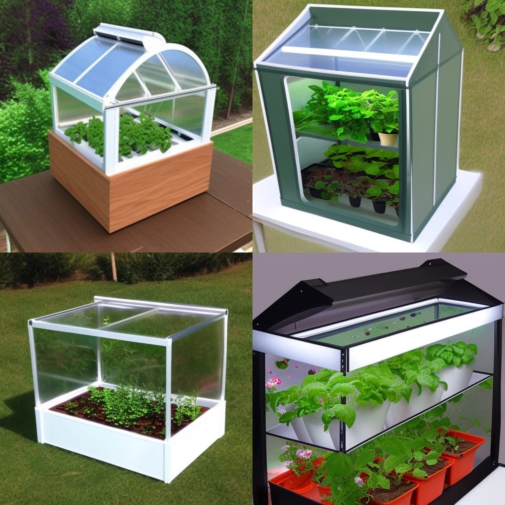 LED Micro Greenhouse for Space Applications