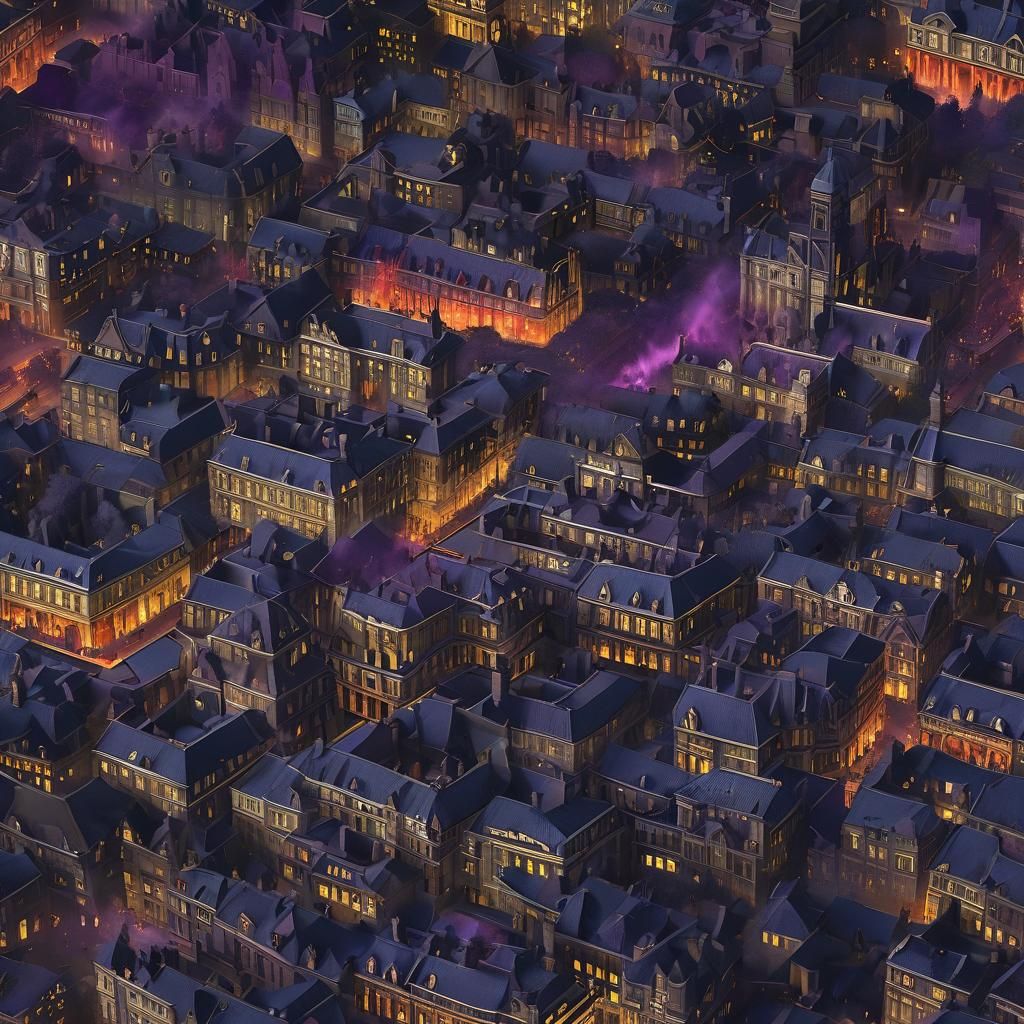 Inferno in London: A Dark Fantasy Masterpiece